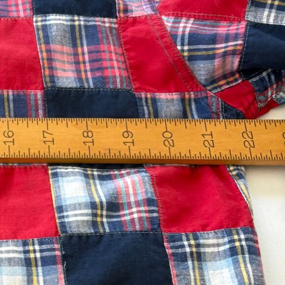 Rare Vintage Cotton Patchwork Blouse by Liz Sport - Picture 8 of 11